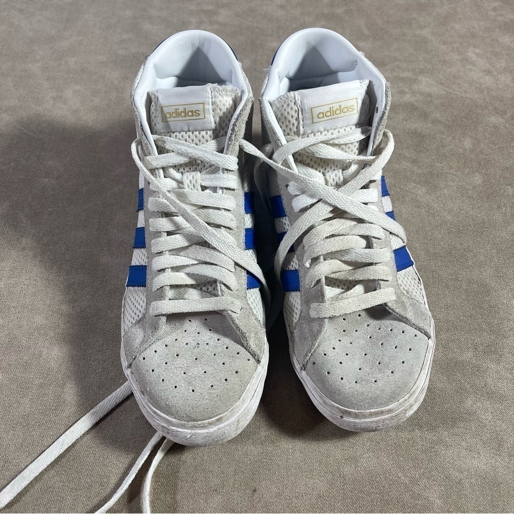 Adidas‎ Basketball Profi Blue and Gray Shoe Women Size 6